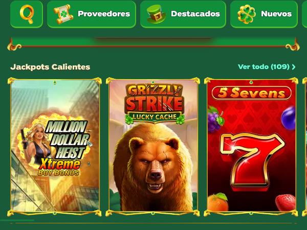 Categorías de juegos de casino
