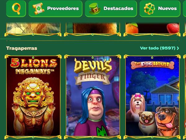 Más juegos de casino disponibles